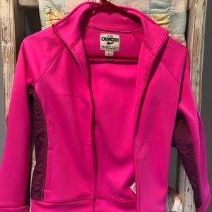Girl’s Osh Kosh jacket size 10. Hot pink. NWOT.